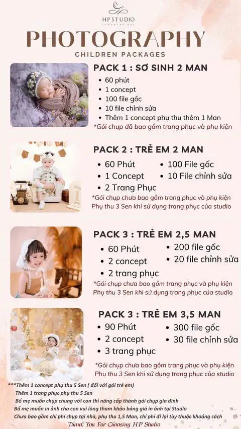 CHILDREN PACKAGES