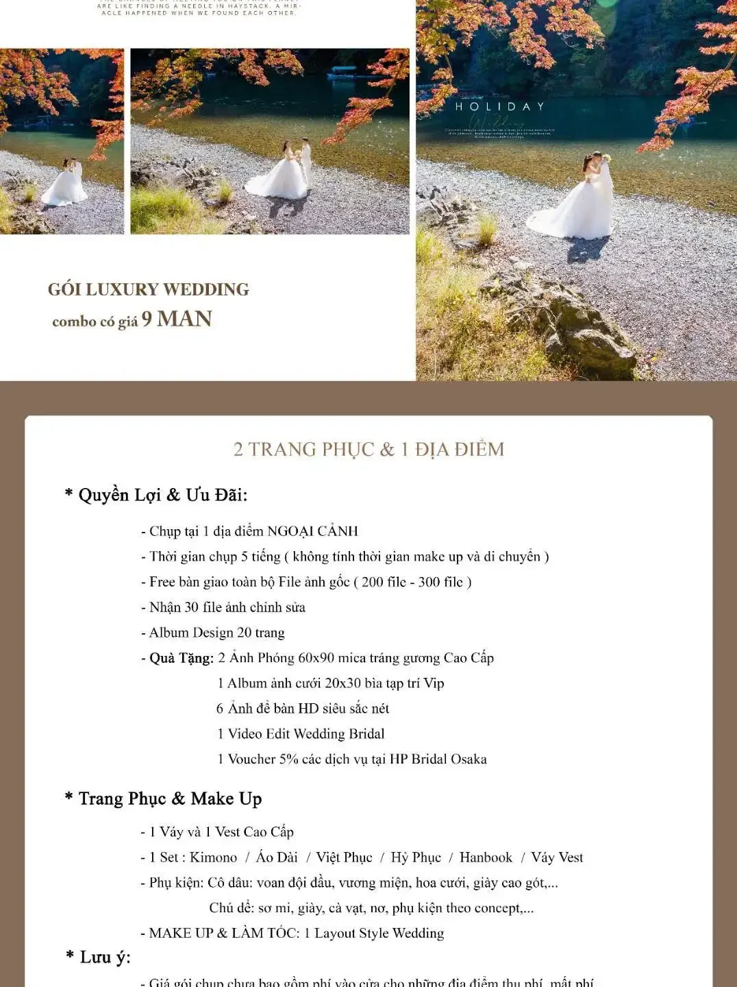 LUXURY WEDDING - NGOẠI CẢNH